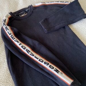 Harley Davidson 1990’s cable knit sweater